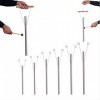 TFS Tuningforkshop 6 tubes sacrés Solfeggio réparateurs dont 528 Hz plus fort que la fourche daccordage avec maillet et supp