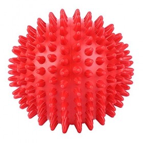 Spiky Massage Ball Roller Massager Ball pour le traitement des points de d¡§|clenchement du dos du pied, la lib¡§|ration myof