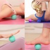 3 Pièces Balles de Massage, Boule de Massage Boule Hérisson Boules de Massage à Picots, Idéal pour Masser les Pieds, dos, épa