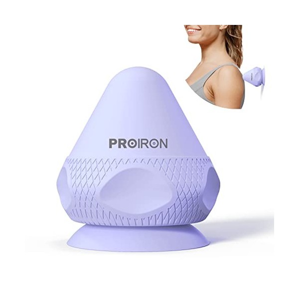 PROIRON Boules de massage avec ventouse,Soulage lépaule, les Bras, le Dos, labdomen, les Jambes, les Mollets, la Tension de