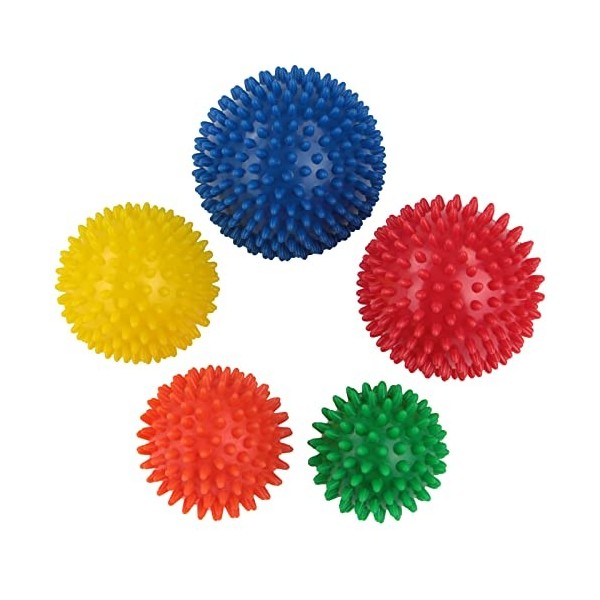 BB Sport balles de Massage avec différentes Tailles Set de 5 Boules de Massage à Picots