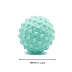 Lot de 2 balles de massage, de gymnastique, de massage, de massage des pieds, pour fasciite plantaire, rouleau musculaire et 