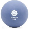 1 balle de massage de 9 cm en caoutchouc naturel, agréablement souple, parfaite pour les fascias et lauto-massage 9 cm, vio