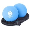 1 balle de massage de 9 cm en caoutchouc naturel, agréablement souple, parfaite pour les fascias et lauto-massage 9 cm, vio