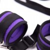 Kit Nylon Confortable pour Musculation Mains et Jambes Violet