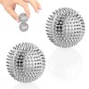 Boules dacupression,Boules de massage,32 mm Balle de Massage avec Aiguilles,Balle de Massage pour les Pieds Hérisson,Reflexo