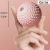 Lot de 2 balles de massage [6,5 cm de diamètre] - Pour fascias - Auto-massage - Balle de lacrosse - Point de déclenchement de