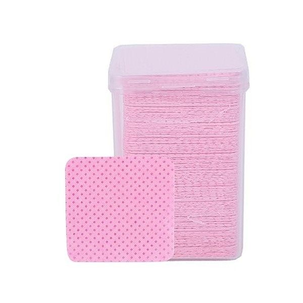 200pcs Lingettes pour Ongles Nettoyage Efficace Extension de Cils Lingettes Collantes pour Extensions de Cils Ongles Cils Enl