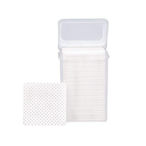 200pcs Lingettes pour Ongles Nettoyage Efficace Extension de Cils Lingettes Collantes pour Extensions de Cils Ongles Cils Enl