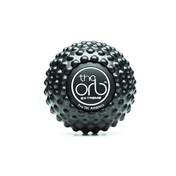 Pro-Tec Athletics The ORB Extreme Balle de massage des tissus profonds Noir 12 cm