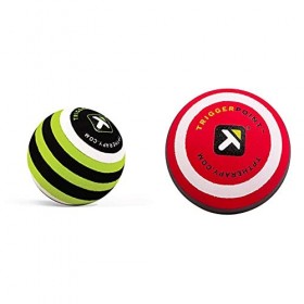 TriggerPoint MB5, Balle De Massage, Massage Pronfond Des Tissus Muscluclaires, Vert, Blanc Et Noir, 5/12.7cm & MBX, Balle D