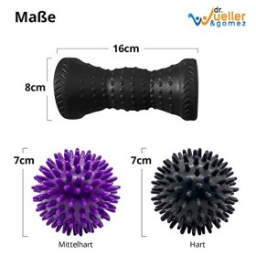 dr.wueller&gomez Kit de balles de massage auto-massage, réduction de tension, comme compétence. Massage des muscles, fascias,