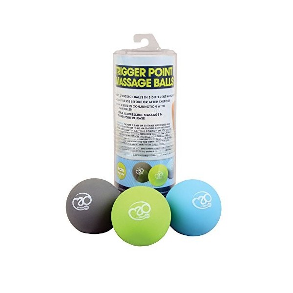 Fitness-Mad Trigger Point Balles de Massage Plusieurs Couleurs