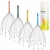 HOFASON 2 PCS Head Massager Scalp Scratcher with 20 Fingers, Handheld Head Scratcher Tingler Massage for Deep Relaxation, ...