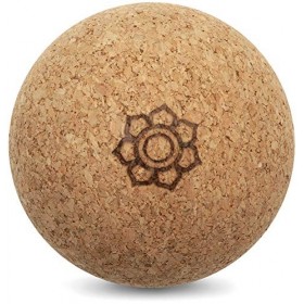 Harmony Ball® Balle de massage en liège - Doux pour la peau et produit 100 % naturel écologique pour fascias/auto-massage - F