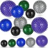 15 Pcs Boules de Massage Balles de Hérisson Boules à Picots Balles dAuto-Massage Balles dAcupression pour Soulagement du St