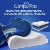 OlimpoFLEX Coussin orthopédique à mémoire de forme de massage cervical | Art. Era | Coussin hypoallergénique auto-modelant po