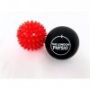 The London Physio Lot de 2 balles de massage Lacrosse et Spiky