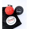 The London Physio Lot de 2 balles de massage Lacrosse et Spiky