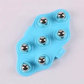 Gant de massage avec boules – Rouleau de massage pour le corps, 7 rouleaux de massage à 360 degrés