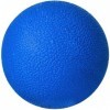 5417 Balle de massage en caoutchouc rigide Bleu 6 cm