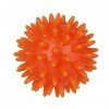 Boule de Massage Spikey Balle à Picots Souple Masseur Soulagement du Stress 5.5cm Orange