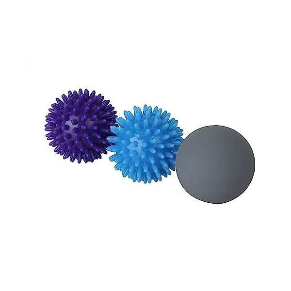 Vivezen - Lot de 3 balles de massage pour toutes parties du corps