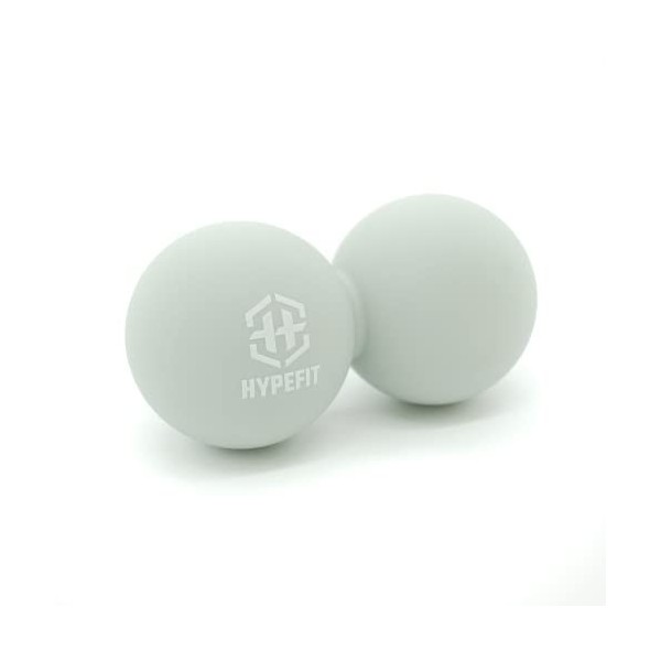 Balles de crosse Hypefit auto-massage, relaxation musculaire, massage du cou dos ou de la nuque double boule 50 