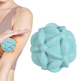 massage texturée,Masseur pieds Fascia Ball - Boule fascia à texture florale, boules massage myofasciales pour les douleurs mu