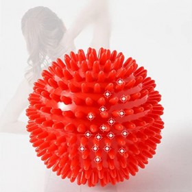 Balle de massage&nbsp;–&nbsp;7,6&nbsp;cm Foot Balle de massage à picots très ferme Boule de rouleau de massage Deep Tissue Dos épaule planta