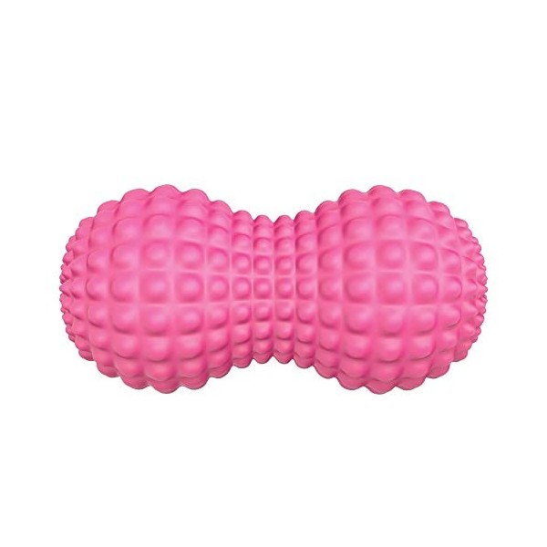 SELEWARE Boule de massage aux cacahuètes, rouleau de massage à double crosse, outil de massage des tissus profonds pour le do