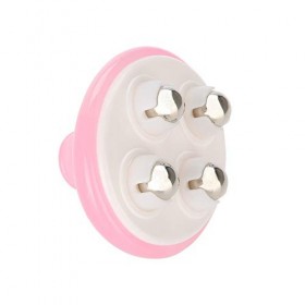 Masseur de drague de corps de boule, outil de massage de relaxation musculaire en acier inoxydable tenu dans la main, brosse 