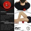 Muscle Max Balle de massage – Boule de thérapie pour massage à point de déclenchement – Massage profond des tissus pour relâc