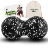 Balle de massage double, Balles de Massage Myofascial, Améliore la circulation et la souplesse, Boule de Massage pour Dos Rou