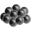 Steelando - Lot de 10 boules pleines en fer - Boule en acier 50 