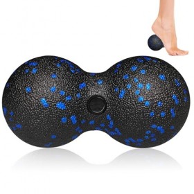 Boule de massage aux arachides, double-balle de massage, Balle de massage en forme de cacahuète - offre une relaxation muscul