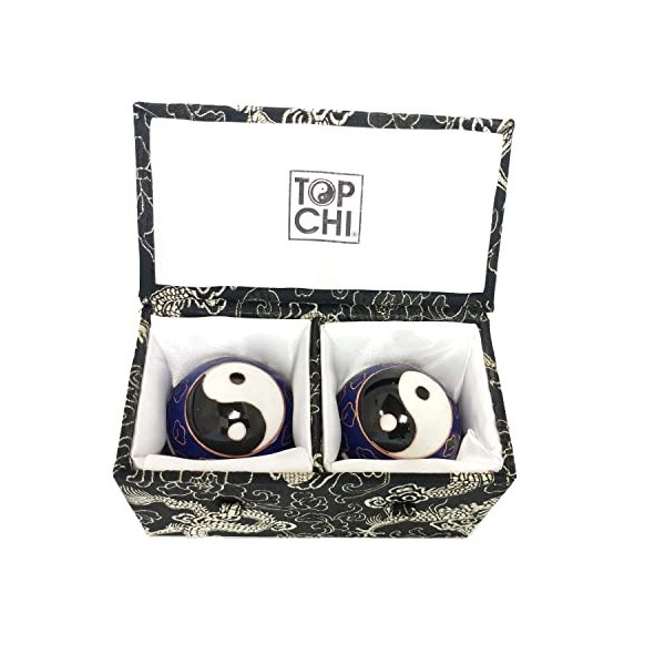 Top Chi Boules de Baoding Bagua de qualité supérieure. Boules de santé chinoises pour la thérapie des mains, lexercice et le