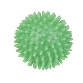 Boule de Massage Spikey Balle à Picots Masseur Soulagement du Stress 8cm Vert