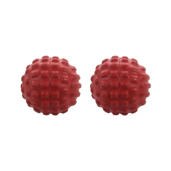 LAUGHERER 2X Boule de Fascia En Mousse Pu Boule de Massage de Fitness Détente Musculaire Boule de Soin de Santé Imperméable e