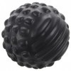 pintoc 2X Boule de Fascia En Mousse Pu Boule de Massage de Fitness Détente Musculaire Boule Noir