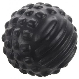 ESmopa 2X Boule de Fascia En Mousse Pu Boule de Massage de Fitness Détente Musculaire Boule Noir