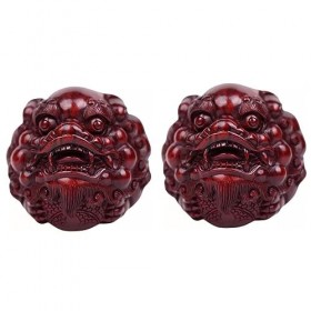 SciAza balle de massage boule chinoise Ornements de boule de main pour les personnes âgées et les aînés, la balle de fitness 