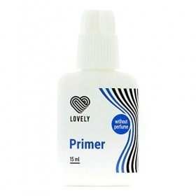 Lovely Primer 15 ML sans Parfums, Amplificateur DArrestation, Préparation pour Cils Artificiels, Supprimé Protéines + Huil