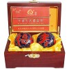 FURLOU Handballs dexercice, boules de méditation, balles de Baoding Balles de santé chinoises Balles anti-stress for adultes