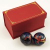 FURLOU Handballs dexercice, boules de méditation, balles de Baoding Feng Shui Health Exersice Stressef Balls Balles de médit