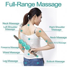 Bâton de massage , Rouleau de massage sportif pour les muscles endoloris, relâchement des crampes, étanchéité du dos, myofasc
