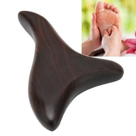 Outil de Massage Thaï Traditionnel de Réflexologie en Bois Outil de Massage Thaï, Masseur en Bois Point Dacupuncture de Réfl