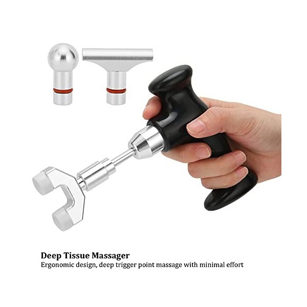 Outil de Massage Acupoint Masseur Manuel des Tissus Profonds pour Muscle Relax, Masseur Portable, Soulage les Maux de Tête Do