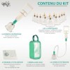 Uplife Kit de 12 Grandes Ventouses Chinoises Anti Cellulite à bord plat et incurvé + Corde Extension. Set dAspiration Cuppin