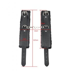 Fixation Des Mains Et Masque Pour Les Yeux Accessoires De Massage De Plaisir Polyvalents Fitness Améliorer Lhumeur Bien Conç